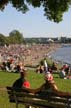 A Sunny Day At West End Beaches, Canada Stock Photos