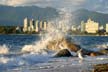 English Bay Beach, Canada Stock Photographs