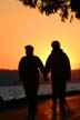 Jogging Along Water, Canada Stock Photographs