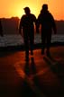 Jogging Along Water, Canada Stock Photographs