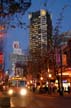 Granville Street At Night, Canada Stock Photos