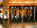 Bridge Reflections, Wooden Bridge Reflections