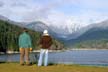 Cleveland Dam, Canada Stock Photographs