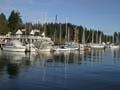 Coal Harbour Boats, Canada Stock Photos