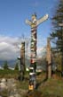 Totem Poles, Canada Stock Photographs