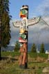 Totem Poles, Canada Stock Photographs