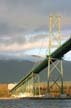 Lions Gate Bridge, Canada Stock Photographs