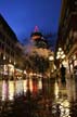 Steam Clock Gastown, Rainy Night