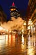 Rainy Night, Canada Stock Photographs