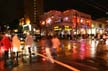 Winter Night, Canada Stock Photos