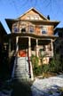 Westend Old Buildings Winter, Canada Stock Photographs