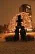 The Inukshuk Constructed Originally By Alvin Kanak Of Rankin Inlet, English Bay Beach