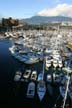 Granville Island And False Creek Boats, Canada Stock Photos