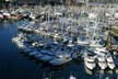 Granville Island And False Creek Boats, Canada Stock Photographs