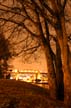 Burrard Bridge At Winter Night, Canada Stock Photographs