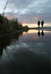 English Bay Beach Winter, Canada Stock Photographs