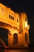 Burrard Bridge Winter Night, Canada Stock Photographs