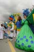 Brazilian Samba Dancers Chinese New Year 2004, Canada Stock Photographs