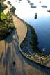 False Creek View From Cambie Bridge Downtown, Canada Stock Photographs