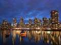 Yaletown Skyline In Deep Blue, False Creek Night Shots