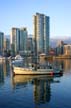 False Creek & Yaletown View, Canada Stock Photos