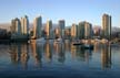 False Creek & Yaletown View, Canada Stock Photographs