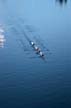 Kayaking False Creek, Canada Stock Photographs