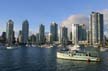 False Creek & Yaletown View, Canada Stock Photographs