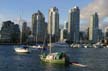 False Creek & Yaletown View, Canada Stock Photos