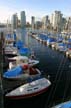 False Creek Boats, Canada Stock Photographs