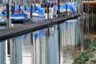 False Creek Boats, Canada Stock Photographs