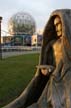 Science World Park Wooden Statues, Canada Stock Photographs