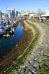 False Creek Boats, Canada Stock Photographs