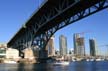 Granville Bridge False Creek, Canada Stock Photos