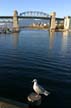 Burrard Bridge False Creek, Canada Stock Photographs