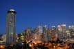 Downtown Night West End, Canada Stock Photographs