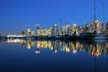 Downtown Night, Canada Stock Photos