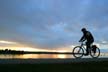 English Bay Sunset, Canada Stock Photographs