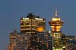 Canada Place At Night, Downtown Vancouver