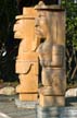 Squamish Nation Totem Poles North Vancouver, Canada Stock Photographs