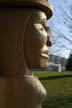 Squamish Nation Totem Poles North Vancouver, Canada Stock Photographs