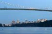 Lions Gate Bridge, Canada Stock Photographs