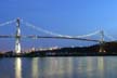 Lions Gate Bridge, Canada Stock Photographs