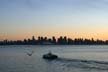 SeaBus Downtown Skyline, Canada Stock Photographs