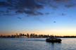 SeaBus Downtown Skyline, Canada Stock Photographs