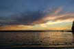 English Bay Sunset, Canada Stock Photographs