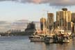 Burrard Inlet Skyline, Canada Stock Photographs