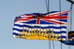 B.C. Flag, Canada Stock Photos