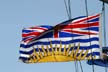 B.C. Flag, Canada Stock Photos