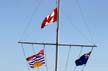 B.C. Flag, Canada Stock Photos